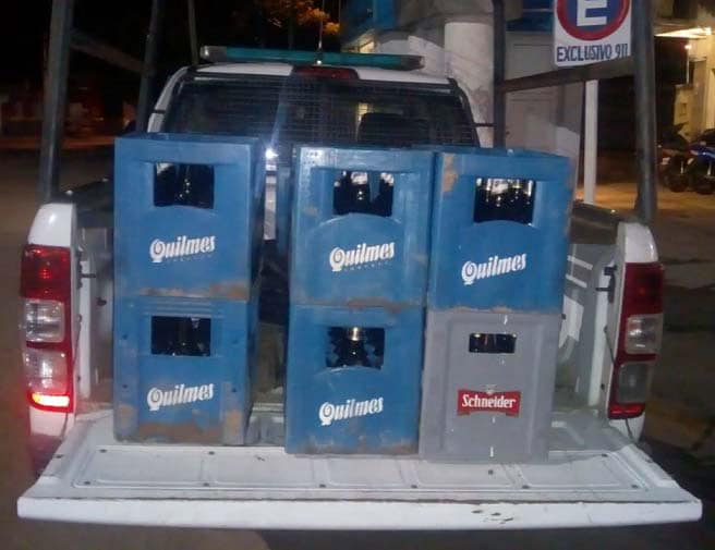 ROBO CERVEZAS