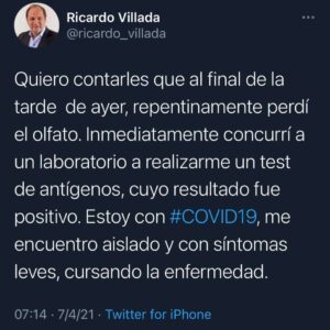 VILLADA COVID