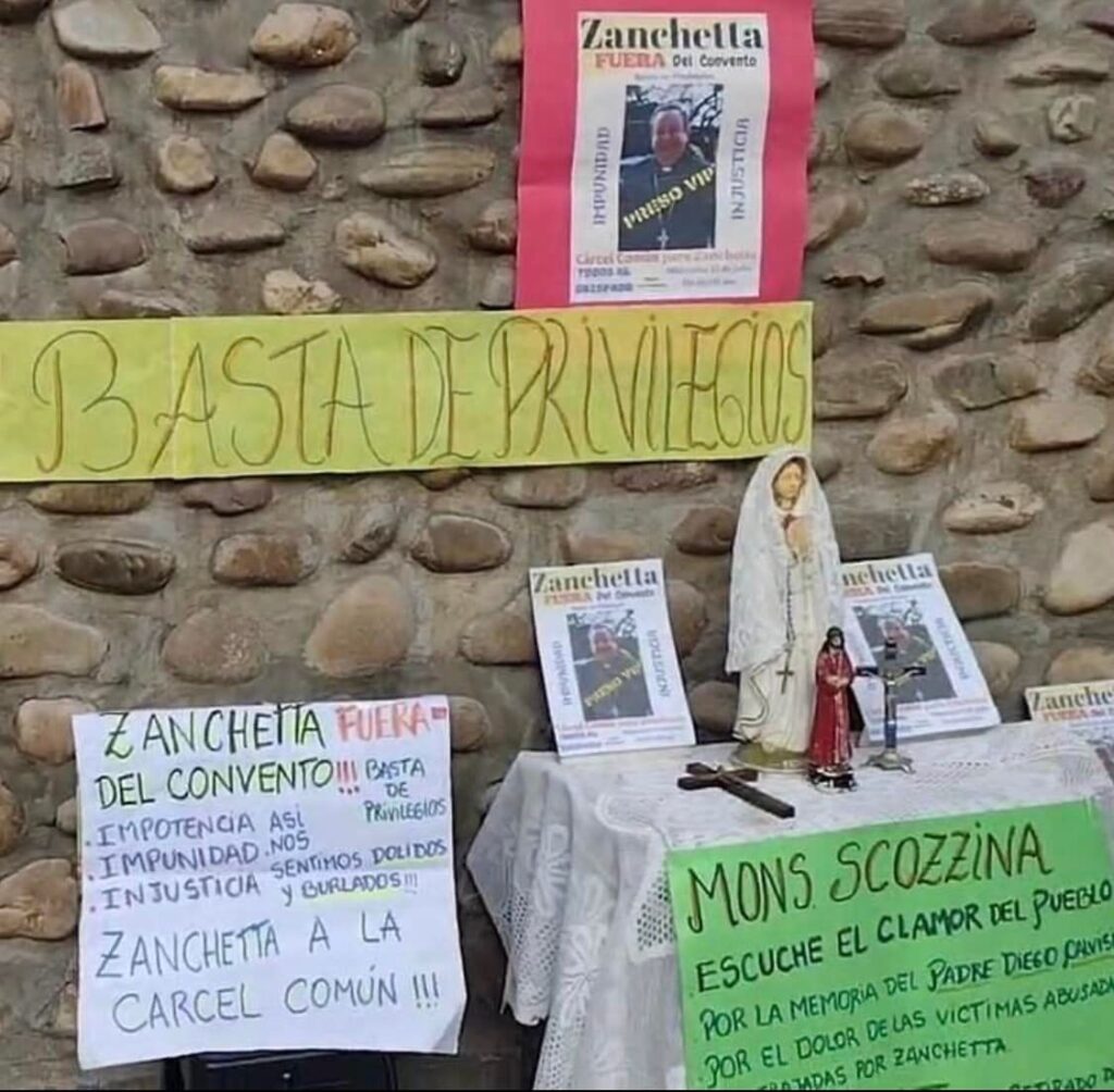 protesta zanchetta