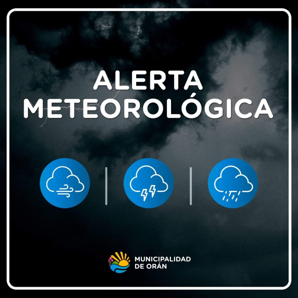ALERTA METEOROLOGICA