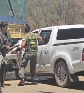 CHOQUE HUIDA GENDARMERIA