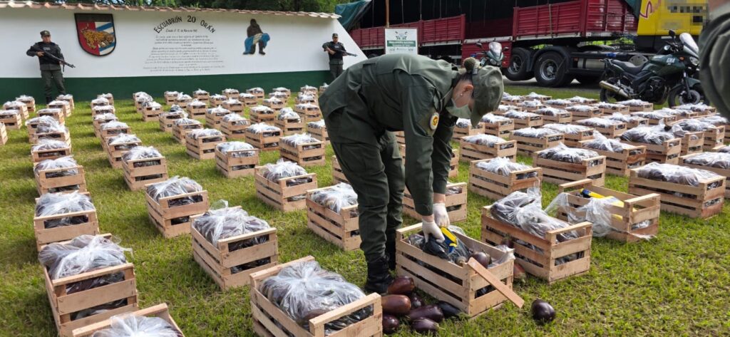 Pichanal: 31 kilos de cocaína ocultos en cajones con berenjenas