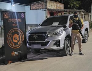 CAMIONETA ROBADA ORAN