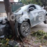 Orán: Fuerte choque en pleno centro y uno de los ocupantes se habría dado a la fuga
