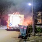 Orán: Nuevamente prendieron fuego a un contenedor de residuos