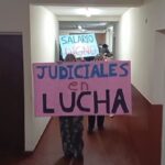 Judiciales de Orán volvieron a protestar por mejoras salariales