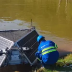 Aguas del Norte realizó el mantenimiento y actualización del sistema de control de algas en El Limón