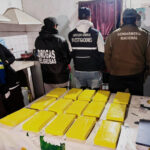 Orán: Allanan una vivienda y decomisan más de 15 kilos de cocaína a dos ciudadanos peruanos