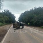 Ruta 50: Volcó una Kangoo y terminó con el conductor herido